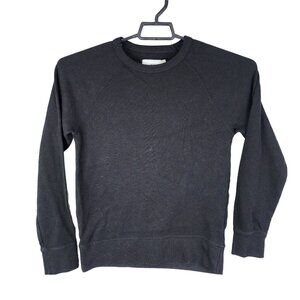 Mens Black Goodfellow & Co Sweatshirt Fleece Long Sleeve Crew Neck Size S